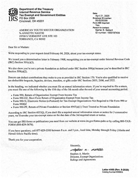 File:2025 IRS-Affirmation letter.pdf