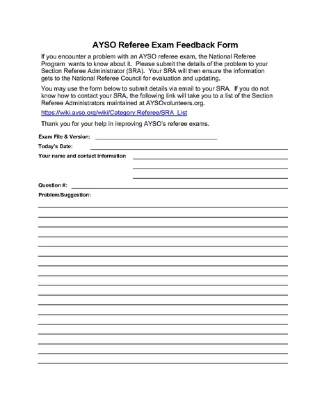 File:AYSO-Referee-Exam-Feedback-Form.pdf